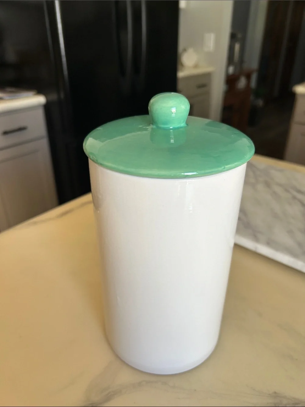 Central Perk Friends Ceramic Canister with Mint Lid
